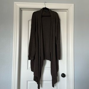 Barefoot Dreams Charcoal Cardigan 3X